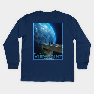 POSTCARD: VIEWPOINT. Kids Long Sleeve T-Shirt